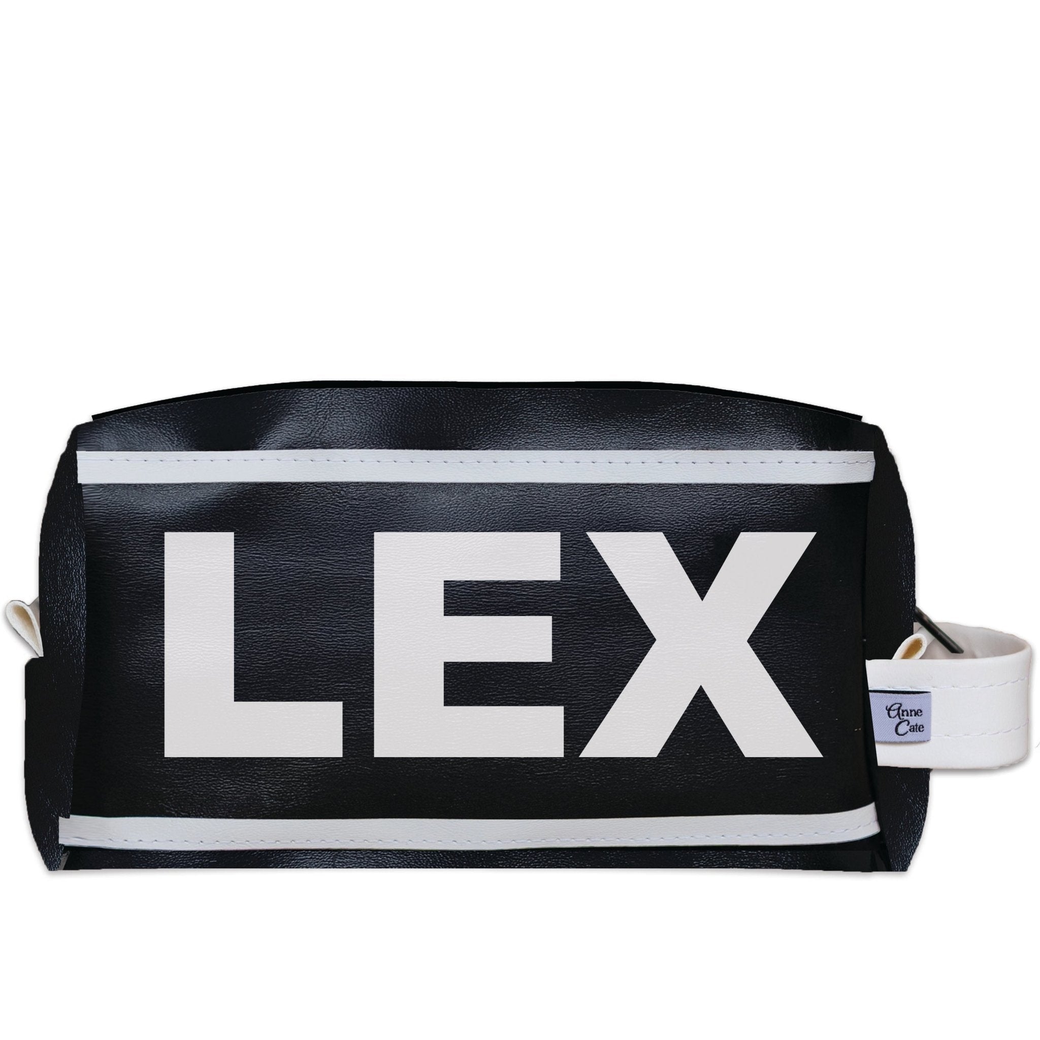 LEX (Lexington) City Abbreviation Travel Dopp Kit Toiletry Bag - Anne Cate