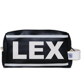 LEX (Lexington) City Abbreviation Travel Dopp Kit Toiletry Bag