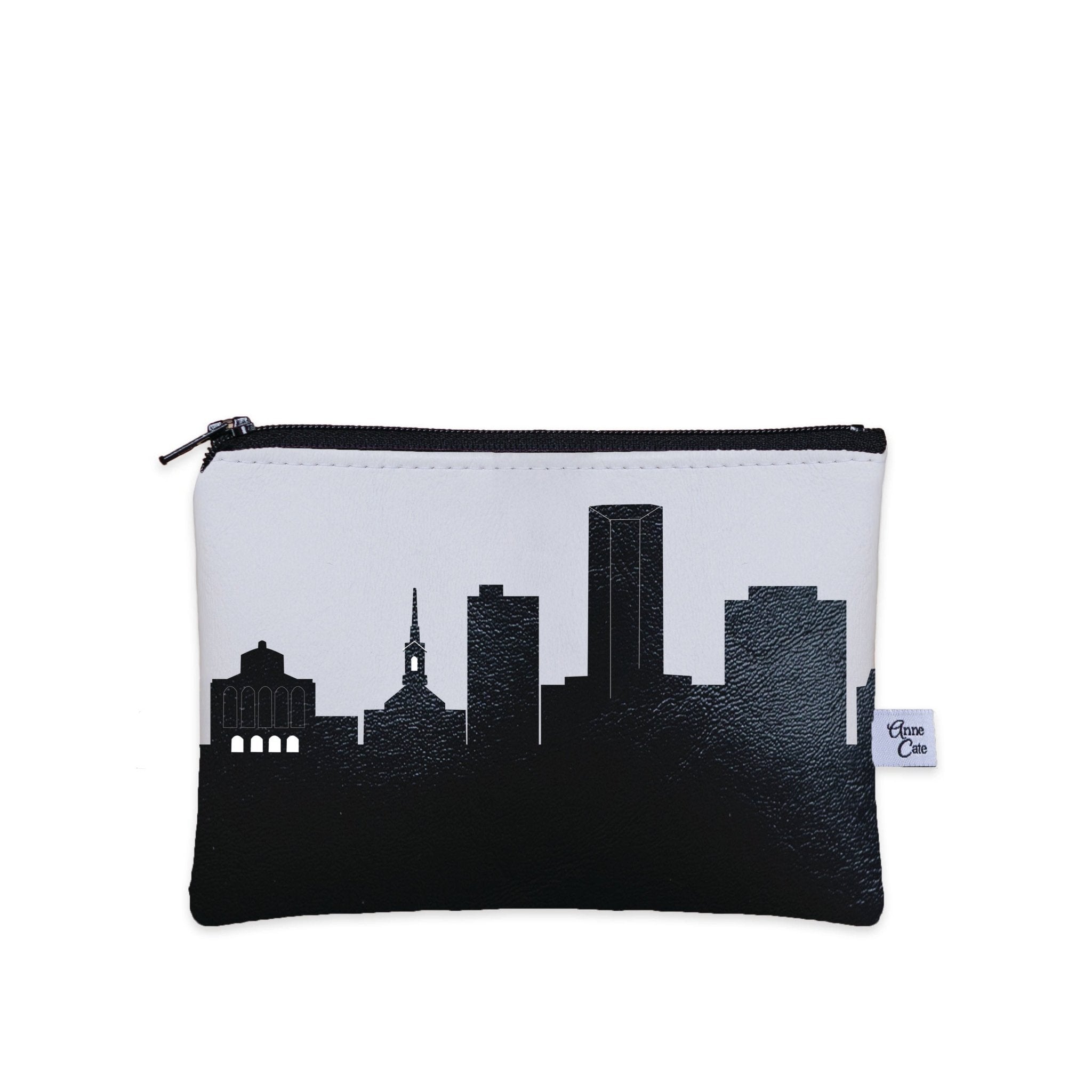 Lexington KY (University of Kentucky) Skyline Vegan Leather Mini Wallet - Anne Cate
