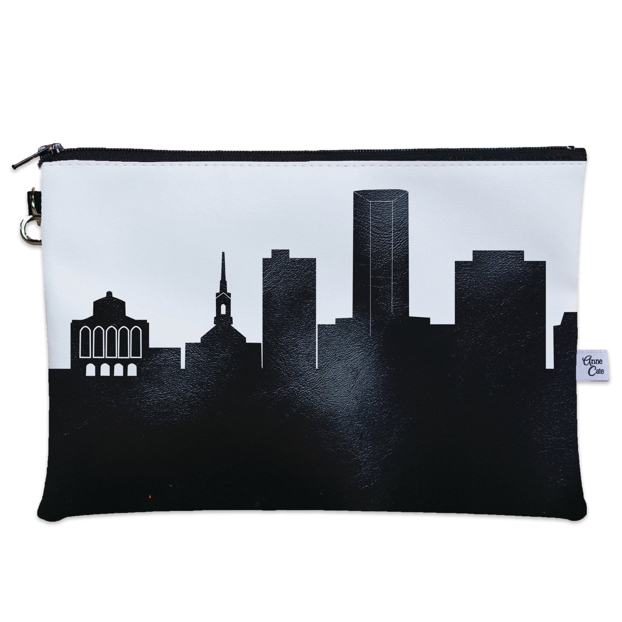 Lexington KY (University of Kentucky) Skyline Wristlet Clutch Purse - Anne Cate