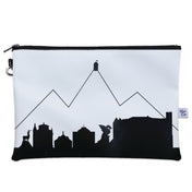 Ljubljana Slovenia Skyline Wristlet Clutch Purse