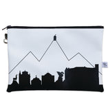 Ljubljana Slovenia Skyline Wristlet Clutch Purse