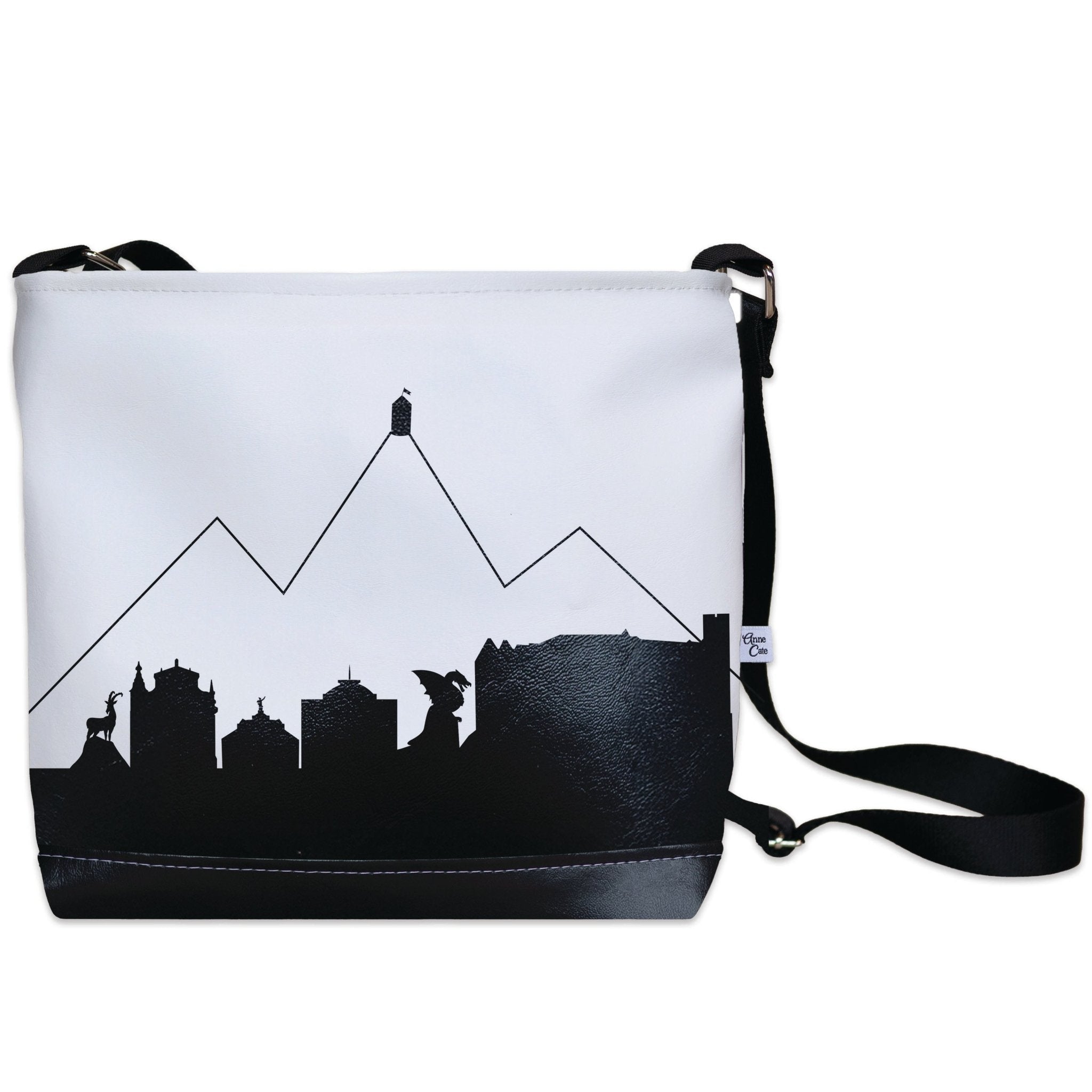Ljubljana Slovenia Skyline Shoulder Bag Crossbody - Anne Cate