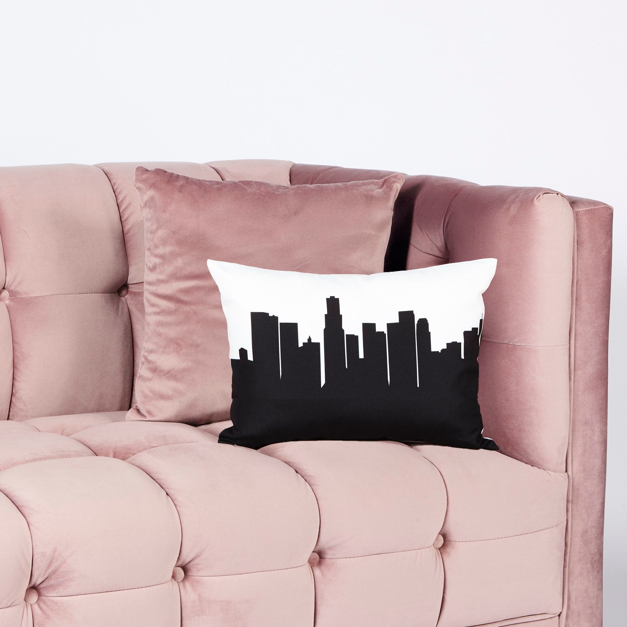 London England Skyline Lumbar Pillow - Anne Cate