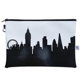 London England Skyline Wristlet Clutch Purse