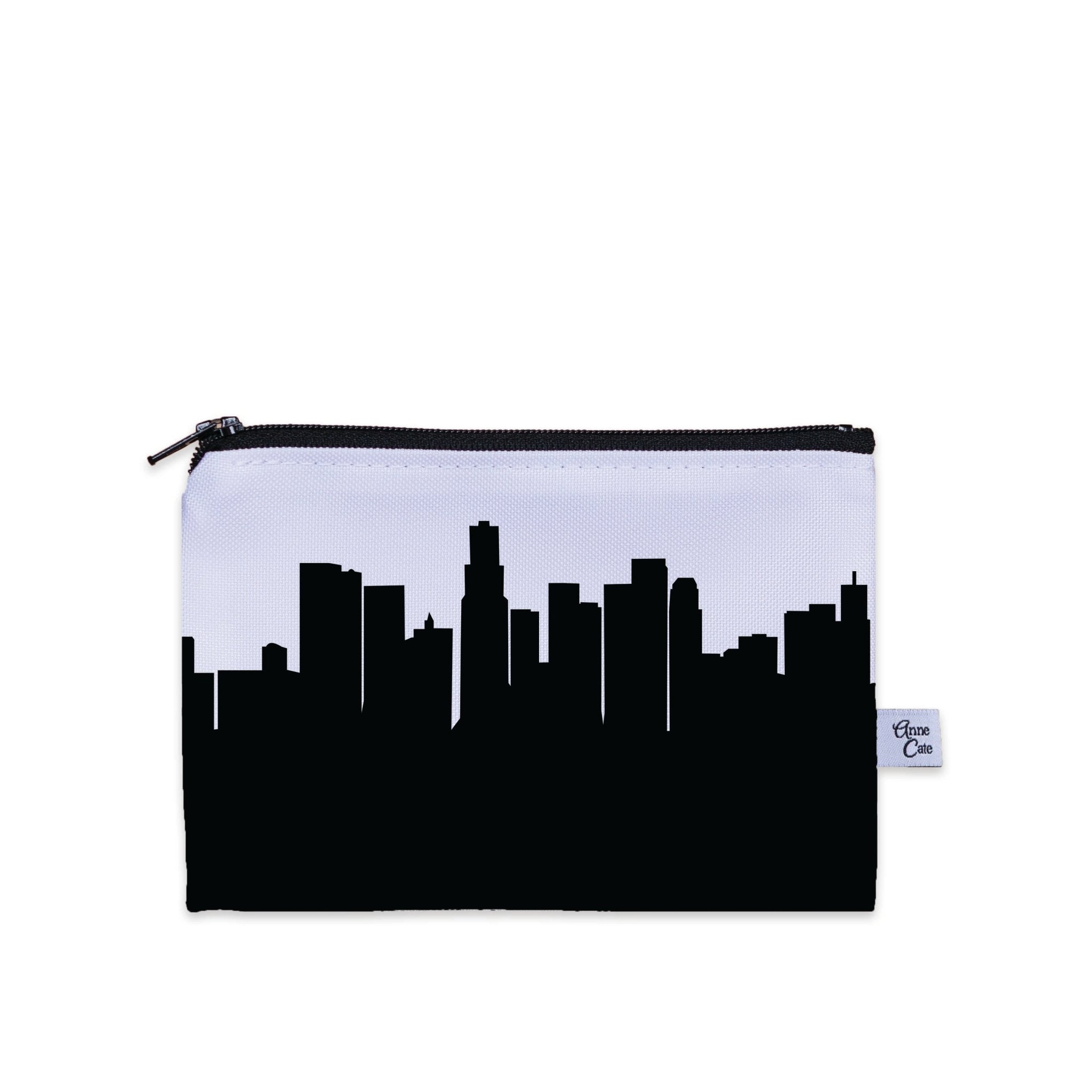 Los Angeles CA Skyline Canvas Mini Purse - Anne Cate
