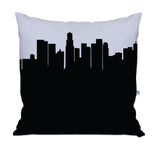 Los Angeles CA Skyline Large Throw Pillow