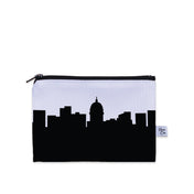 Madison WI Skyline Canvas Mini Purse - Anne Cate