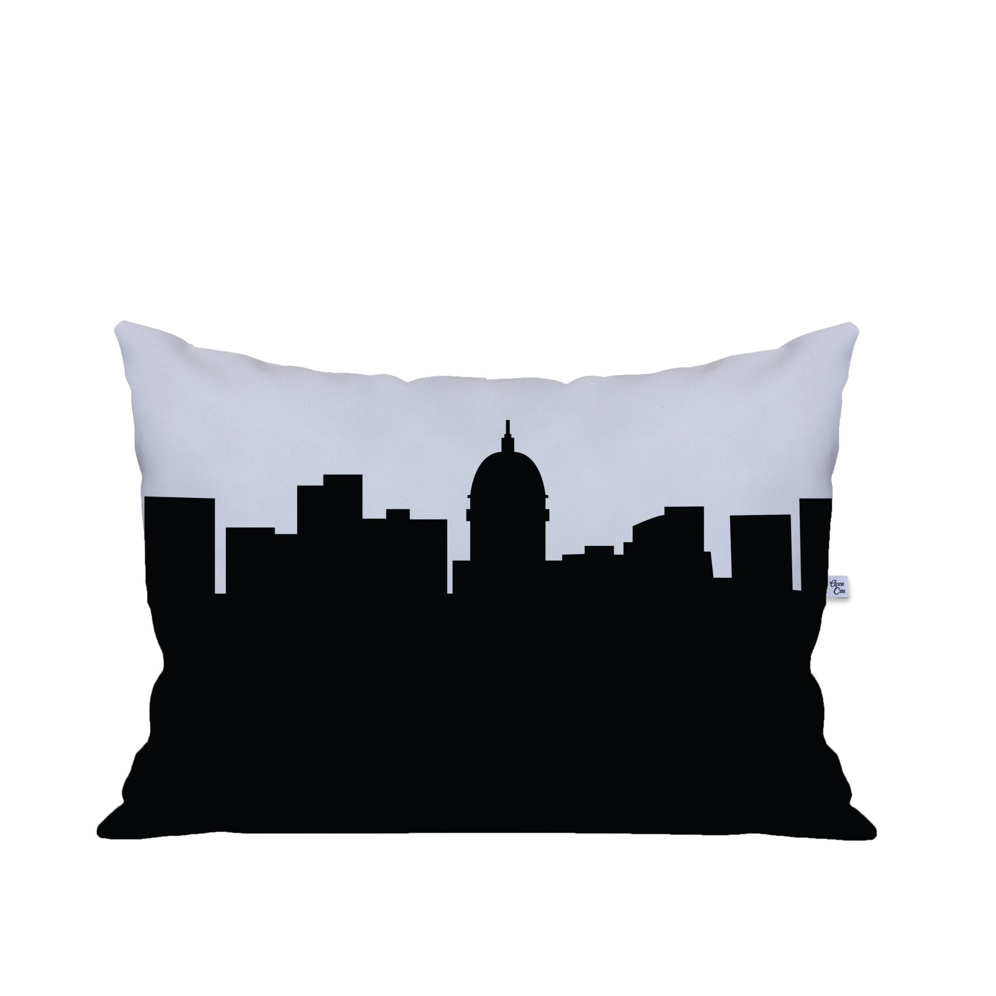 Madison WI Skyline Lumbar Pillow - Anne Cate