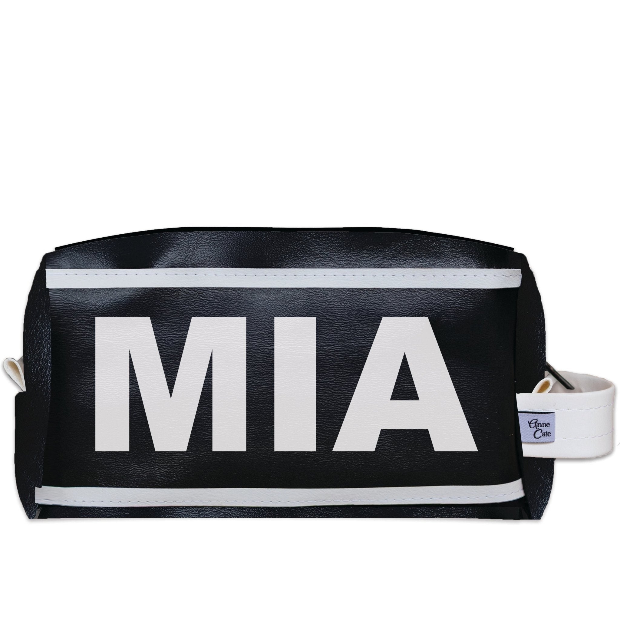 MIA (Miami) City Abbreviation Travel Dopp Kit Toiletry Bag - Anne Cate