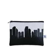 Miami FL Skyline Vegan Leather Mini Wallet - Anne Cate