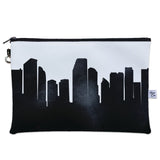 Miami FL Skyline Wristlet Clutch Purse