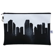 Miami FL Skyline Wristlet Clutch Purse