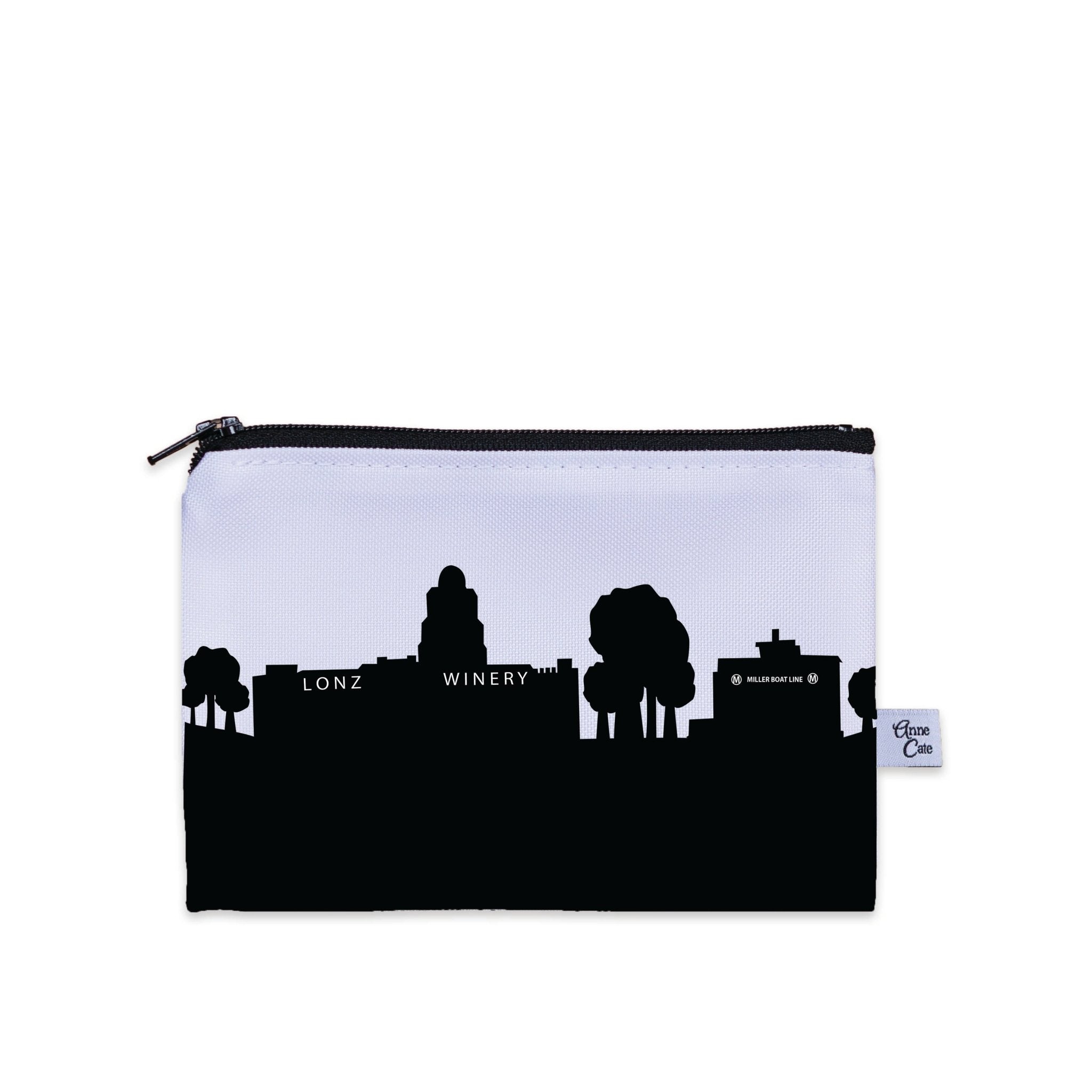 Middle Bass Island OH Skyline Canvas Mini Purse - Anne Cate