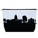 Middle Bass Island OH Skyline Cosmetic Makeup Bag
