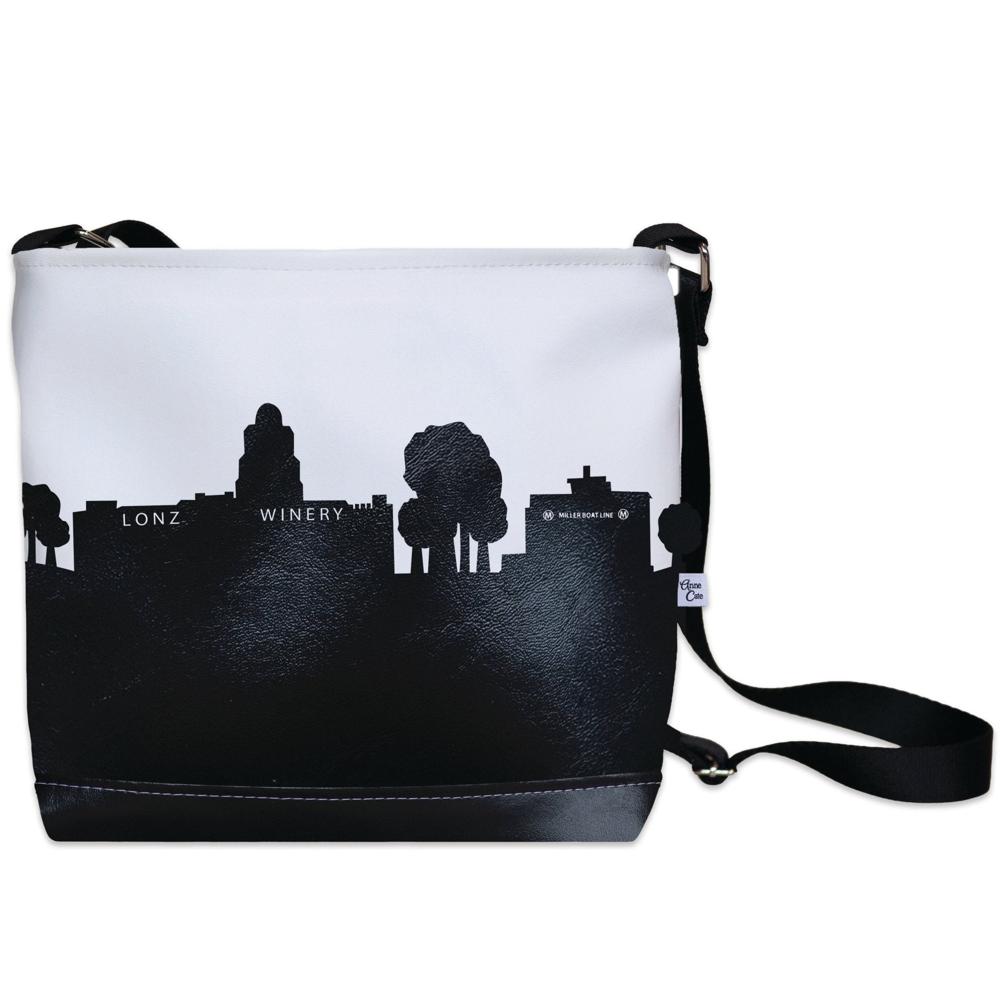 Middle Bass Island OH Skyline Shoulder Bag Crossbody - Anne Cate