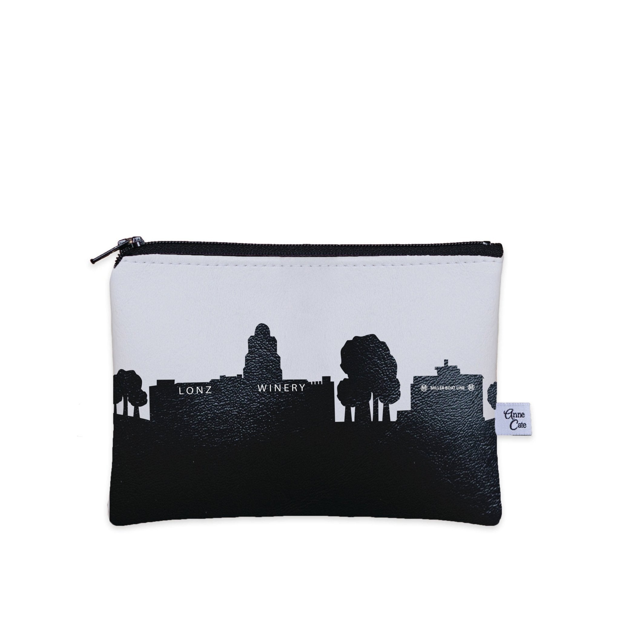 Middle Bass Island OH Skyline Vegan Leather Mini Wallet - Anne Cate