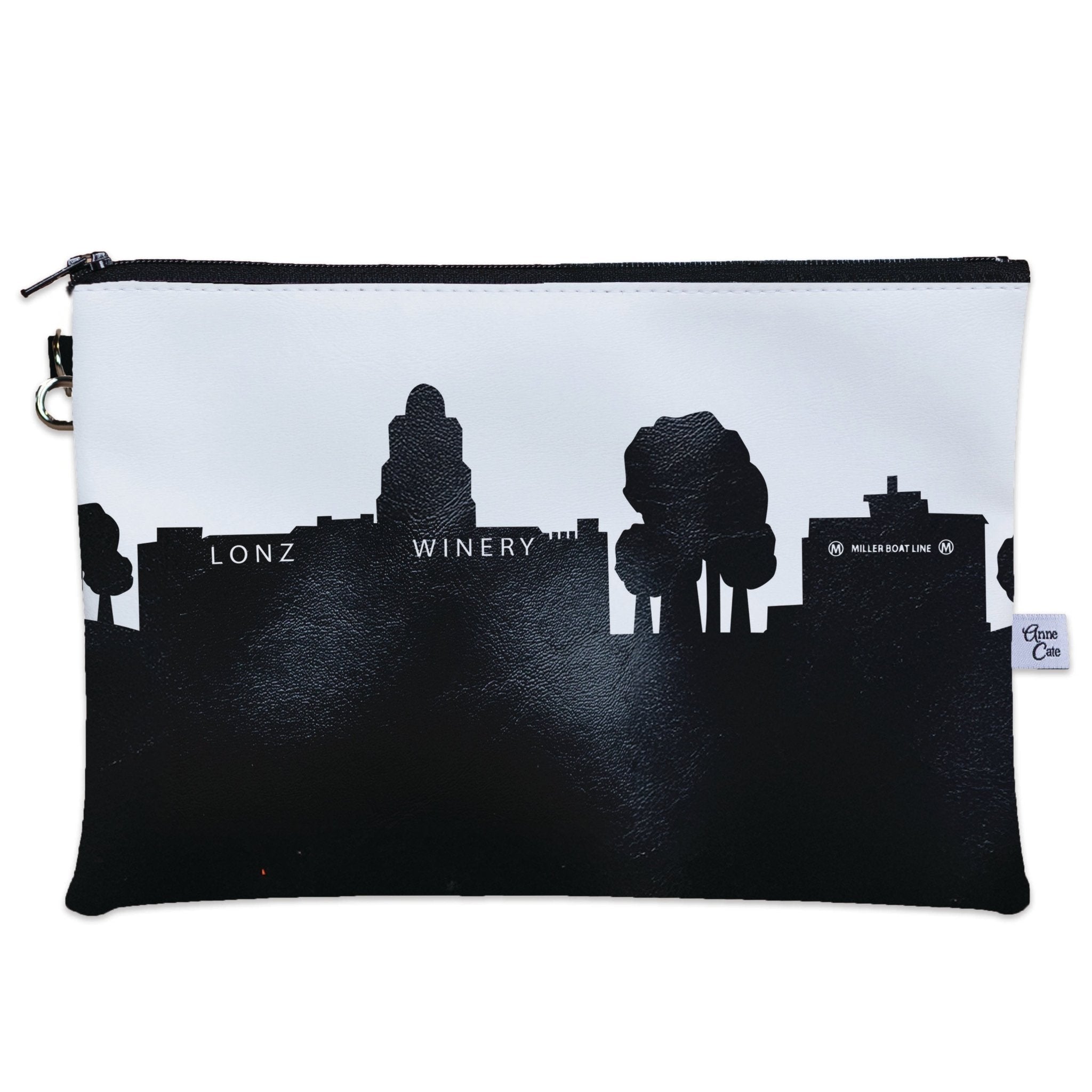 Middle Bass Island OH Skyline Wristlet Clutch Purse - Anne Cate