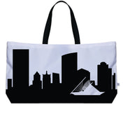 Milwaukee WI Skyline Weekender Tote - Anne Cate