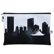 Milwaukee WI Skyline Wristlet Clutch Purse - Anne Cate