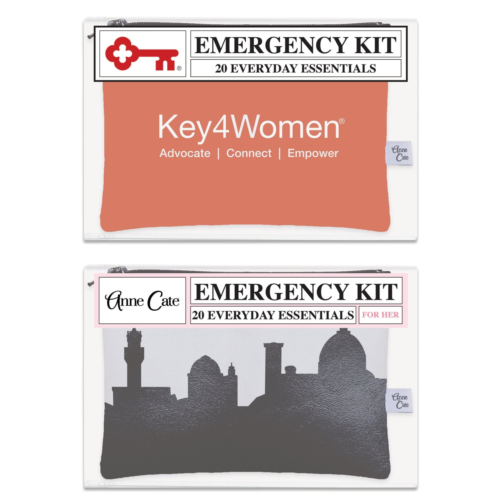 Mini Wallet Emergency Kit - For Her - Custom - Anne Cate