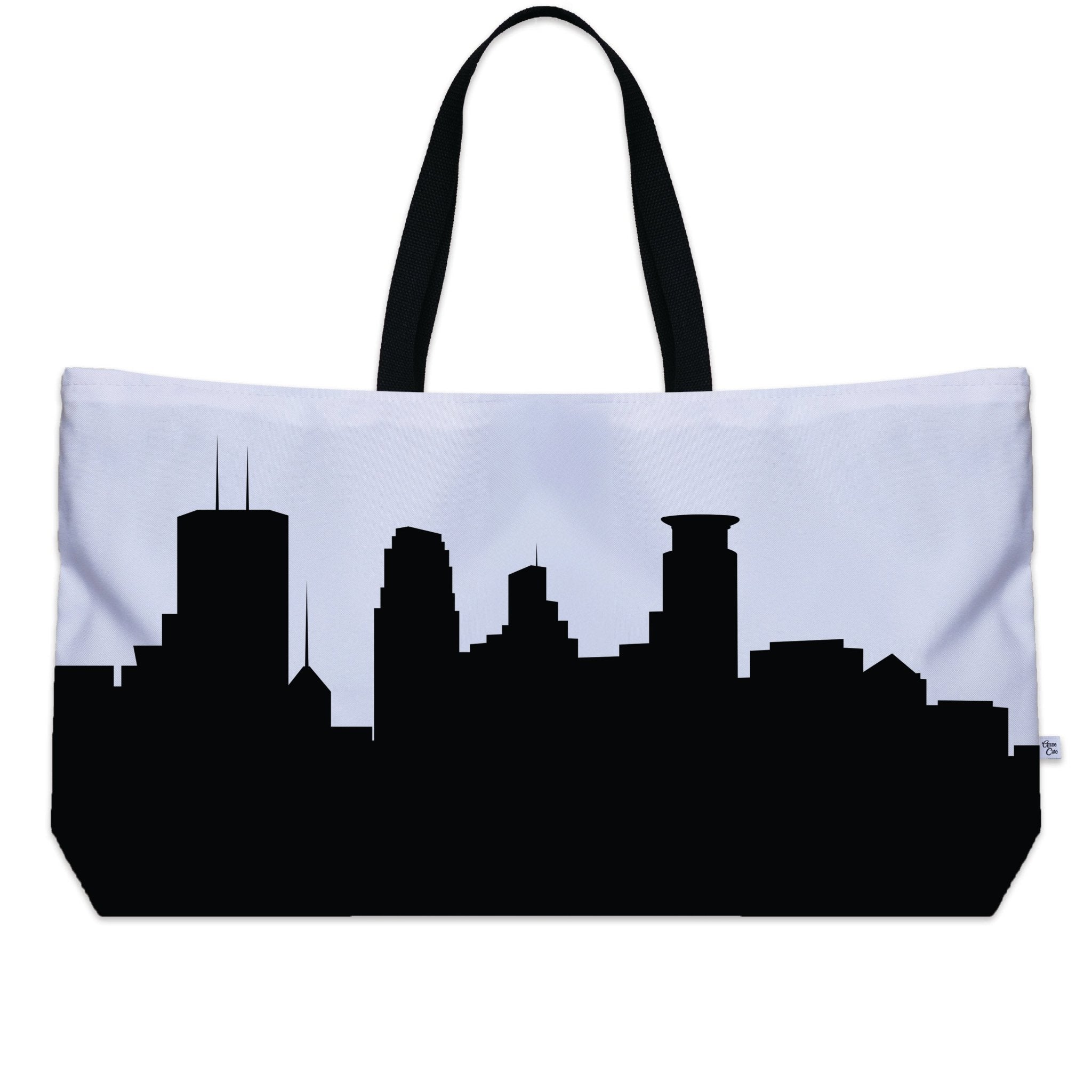 Minneapolis MN Skyline Weekender Tote - Anne Cate