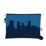Minnesota Timberwolves Basketball Arena Skyline Game Day Wristlet