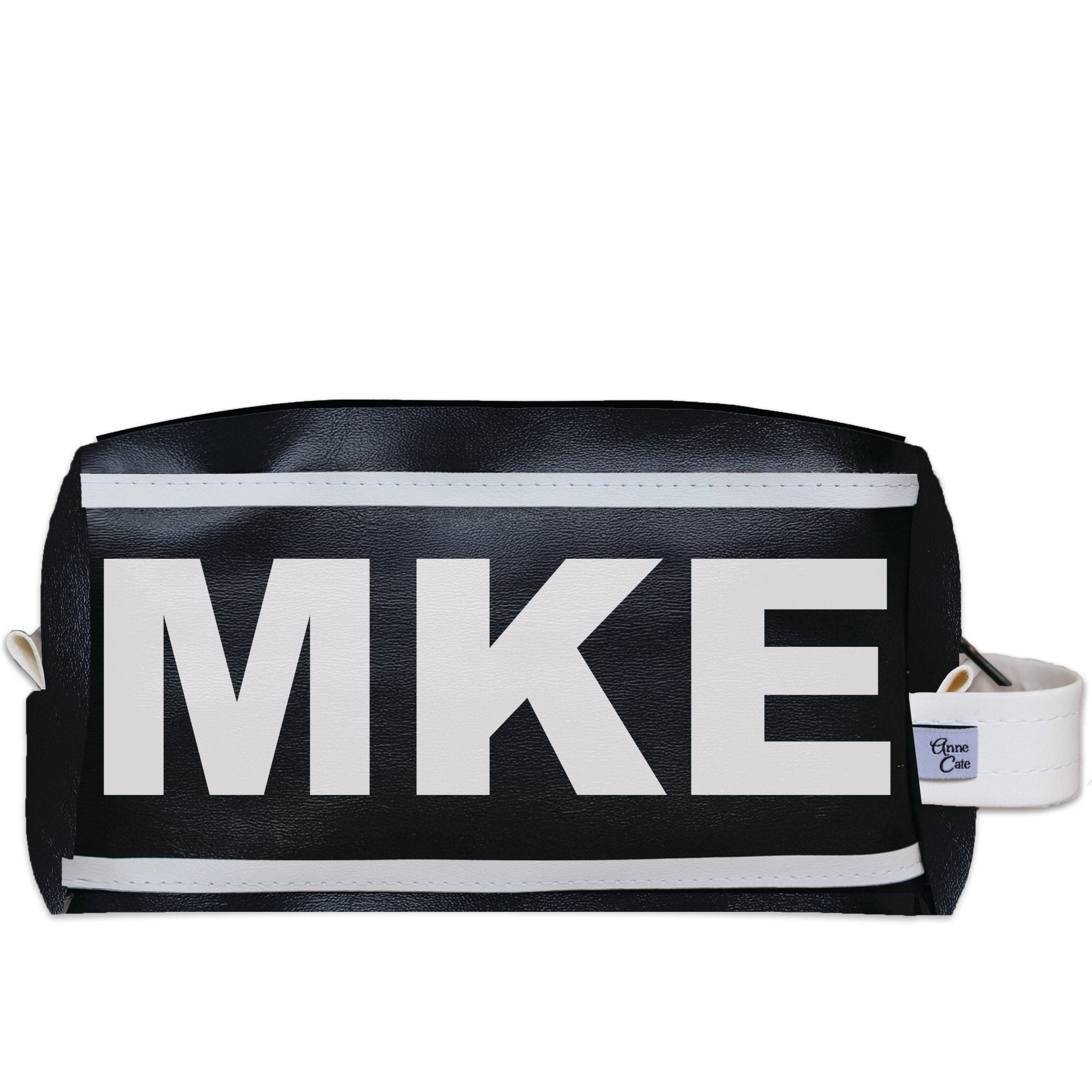 MKE (Milwaukee) City Abbreviation Travel Dopp Kit Toiletry Bag - Anne Cate