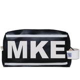 MKE (Milwaukee) City Abbreviation Travel Dopp Kit Toiletry Bag