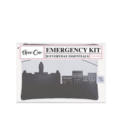 Morgantown WV (West Virginia University) Skyline Mini Wallet Emergency Kit - For Her - Anne Cate