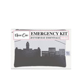 Morgantown WV (West Virginia University) Skyline Mini Wallet Emergency Kit - For Her