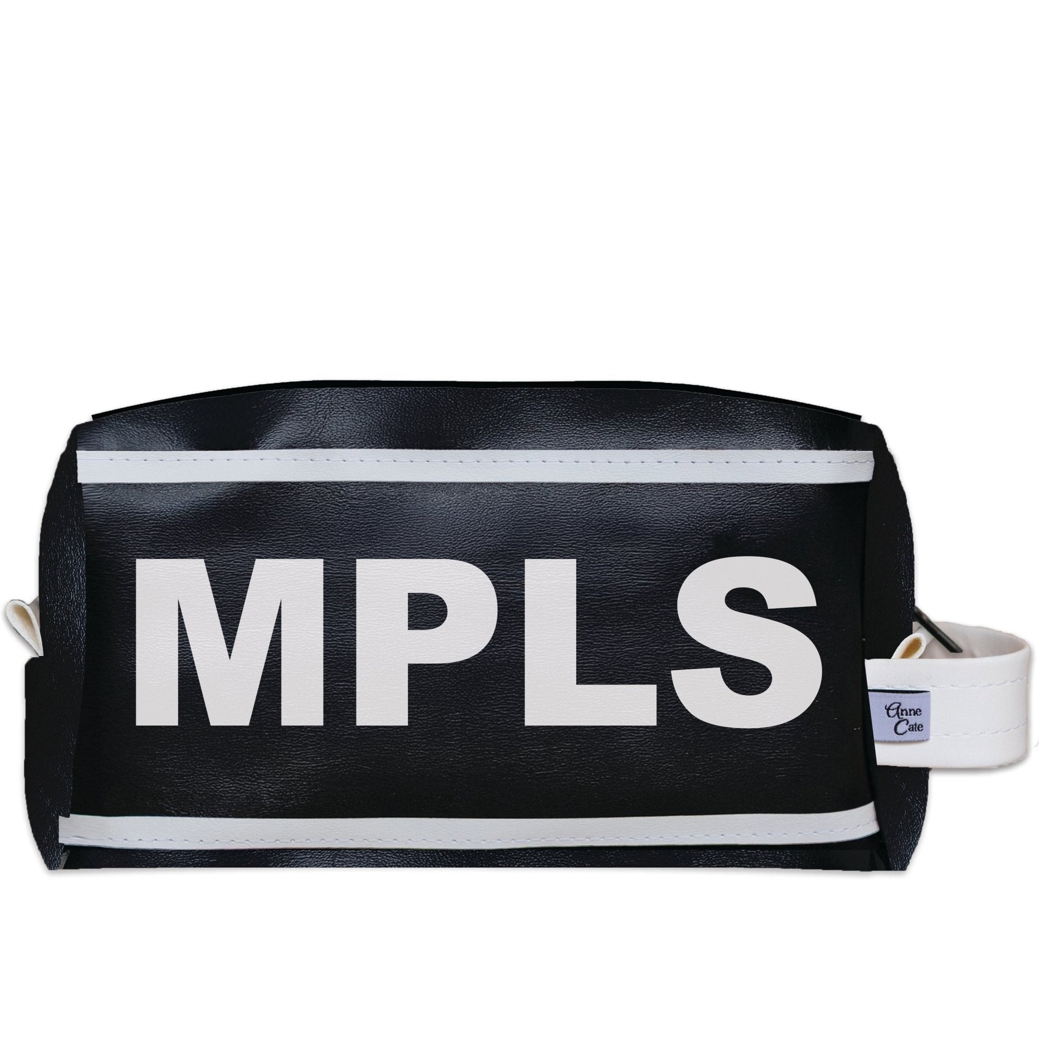 MPLS (Minneapolis) City Abbreviation Travel Dopp Kit Toiletry Bag - Anne Cate