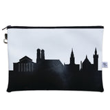 Munich Germany Skyline Wristlet Clutch Purse