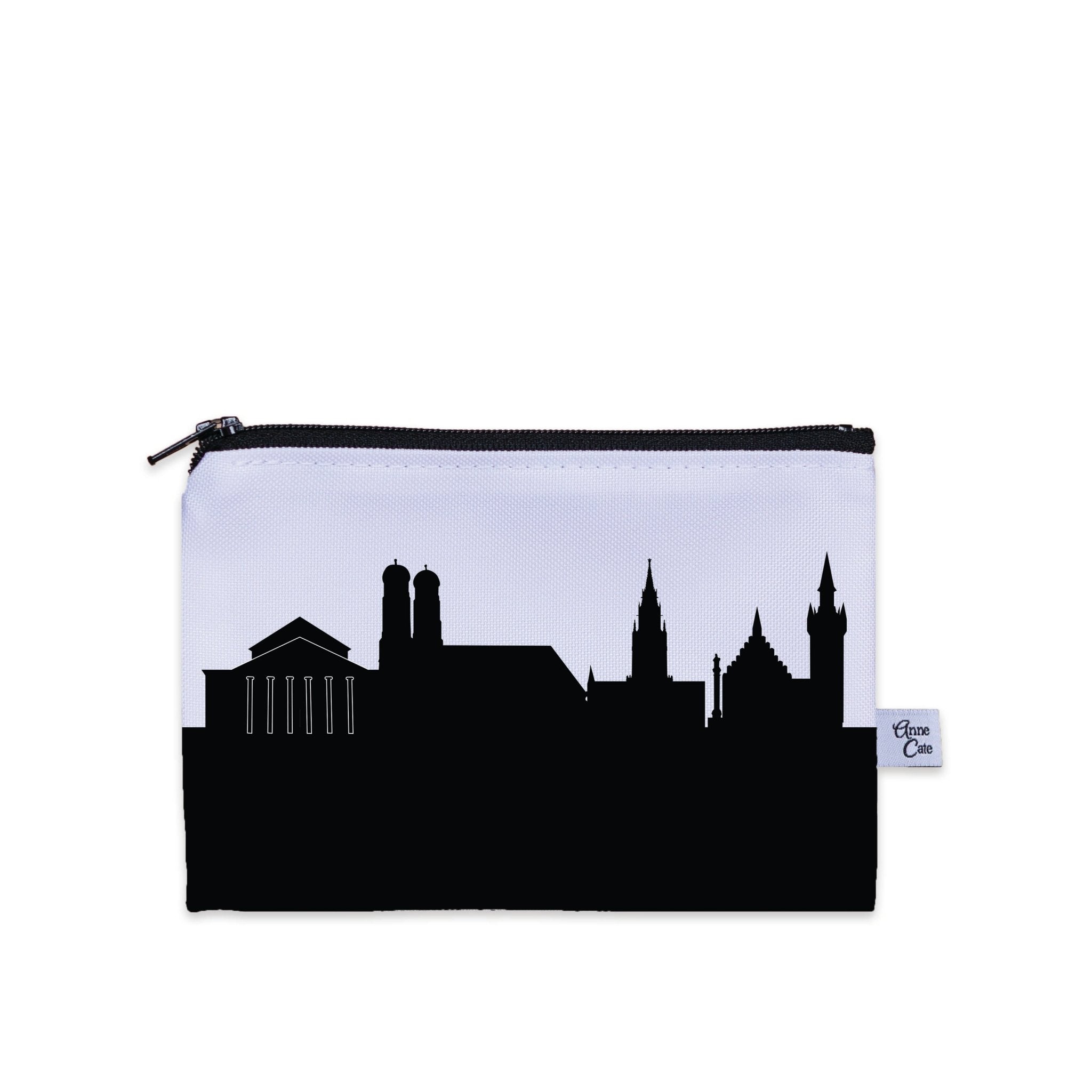 Munich Germany Skyline Canvas Mini Purse - Anne Cate