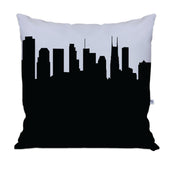Nashville TN Skyline Large Throw Pillow - Anne Cate