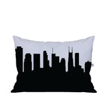 Nashville TN Skyline Lumbar Pillow