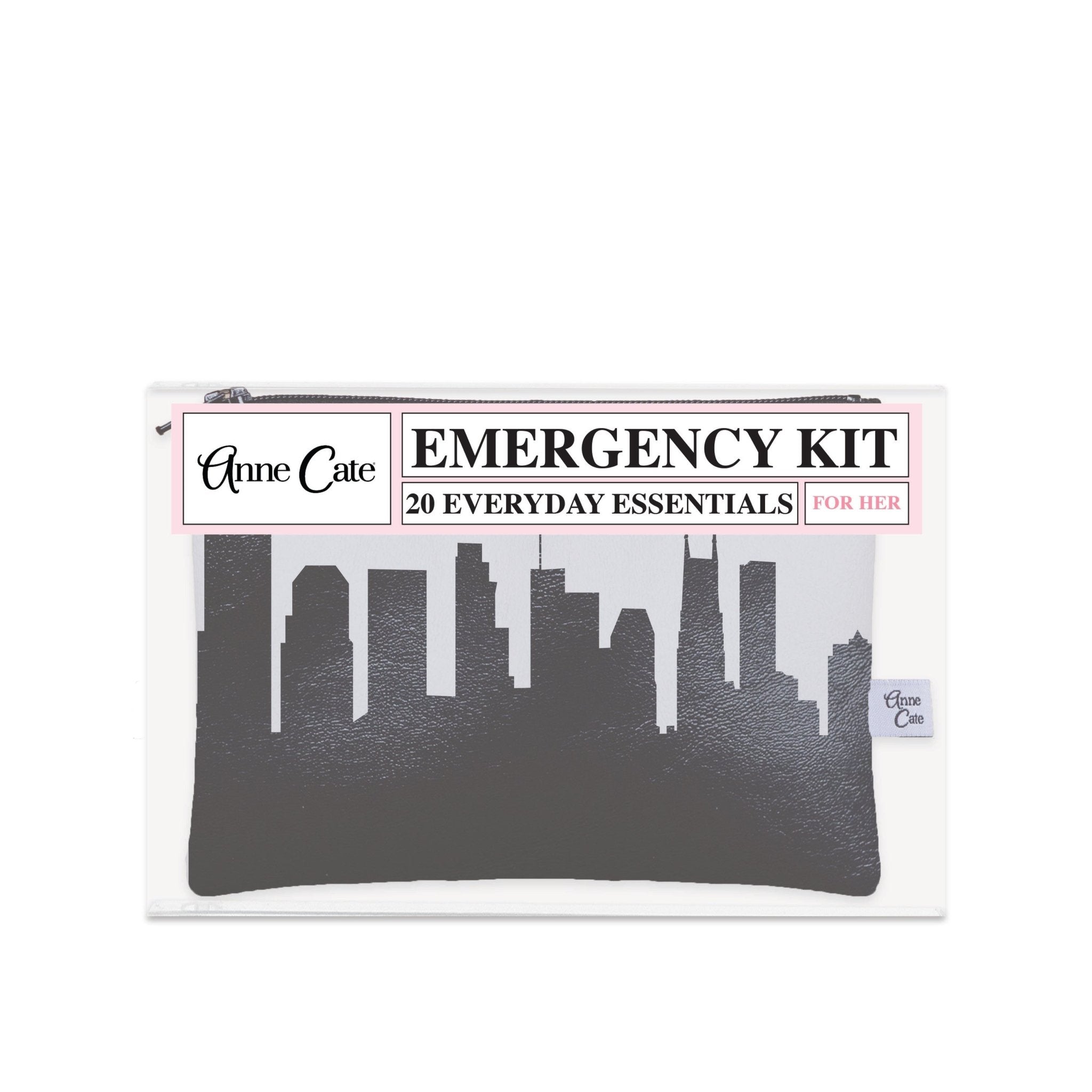 Nashville TN Skyline Mini Wallet Emergency Kit - For Her - Anne Cate