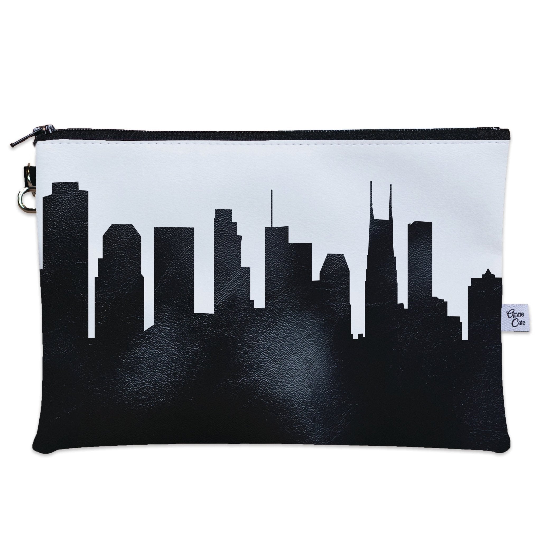 Nashville TN Skyline Wristlet Clutch Purse - Anne Cate