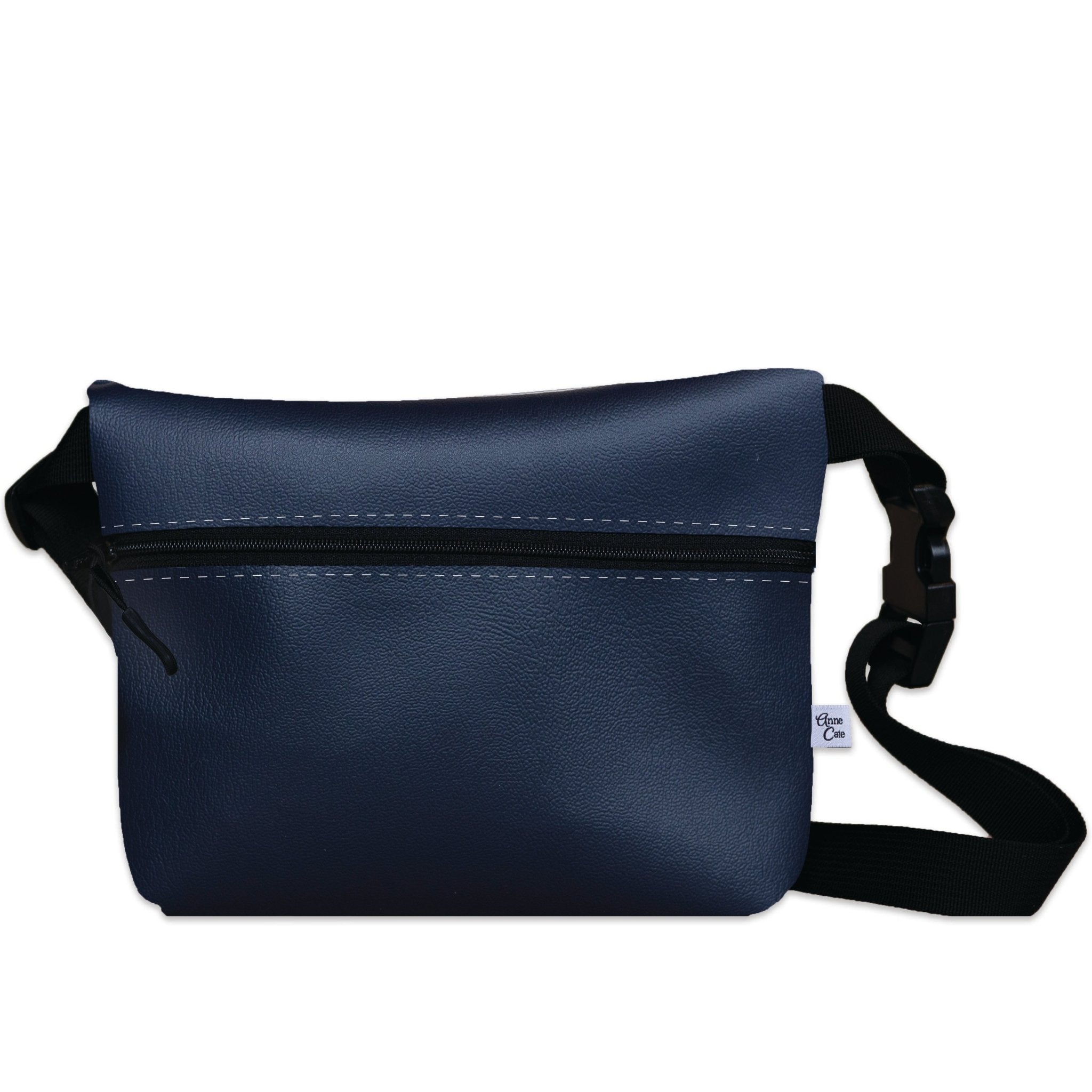 Navy Belt Bag Fanny Pack - Anne Cate