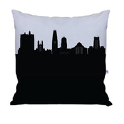 New Haven CT (Yale University) Skyline Large Throw Pillow - Anne Cate