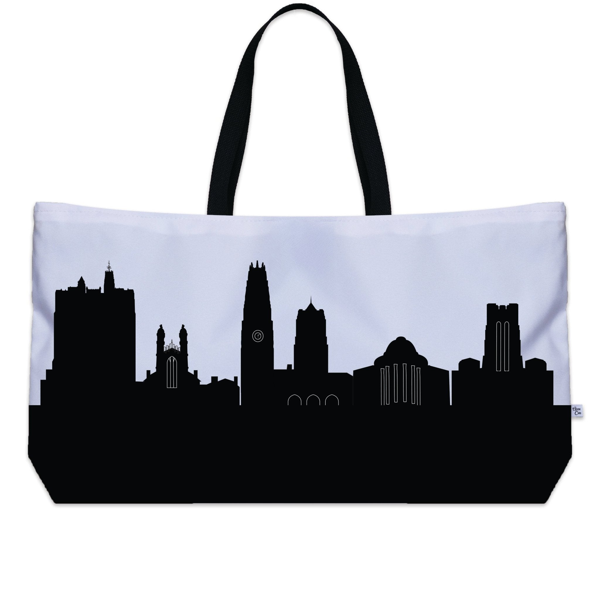 New Haven CT (Yale University) Skyline Weekender Tote - Anne Cate