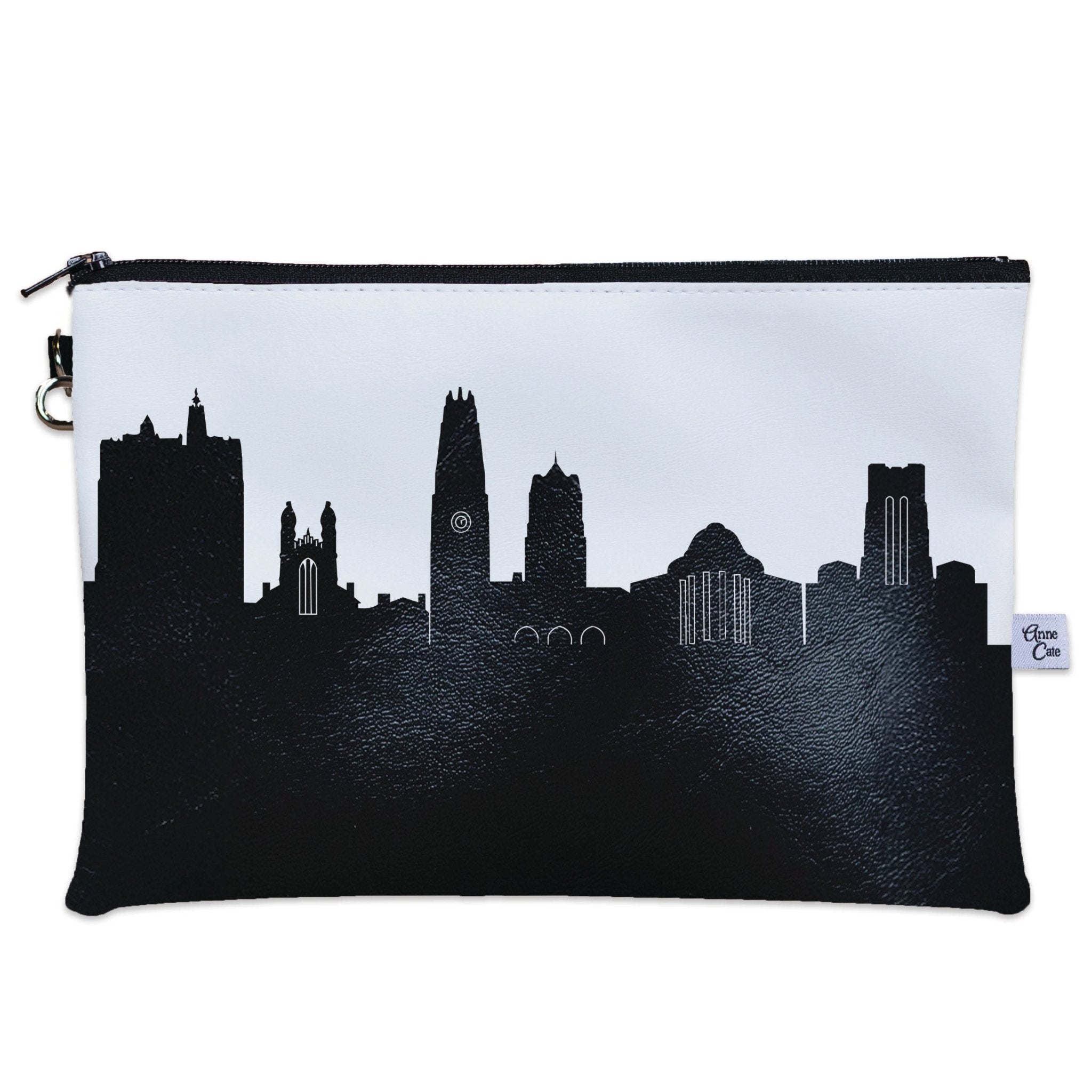 New Haven CT (Yale University) Skyline Wristlet Clutch Purse - Anne Cate
