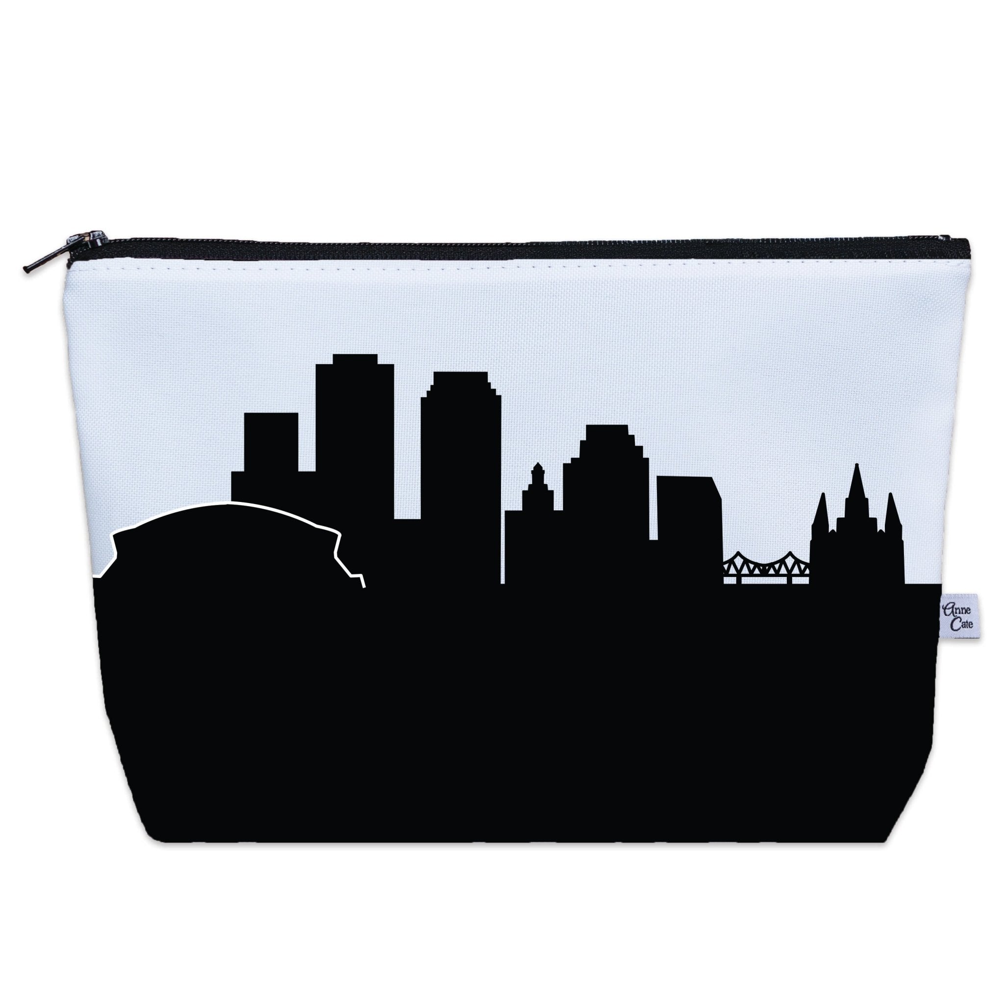 New Orleans LA Skyline Cosmetic Makeup Bag - Anne Cate