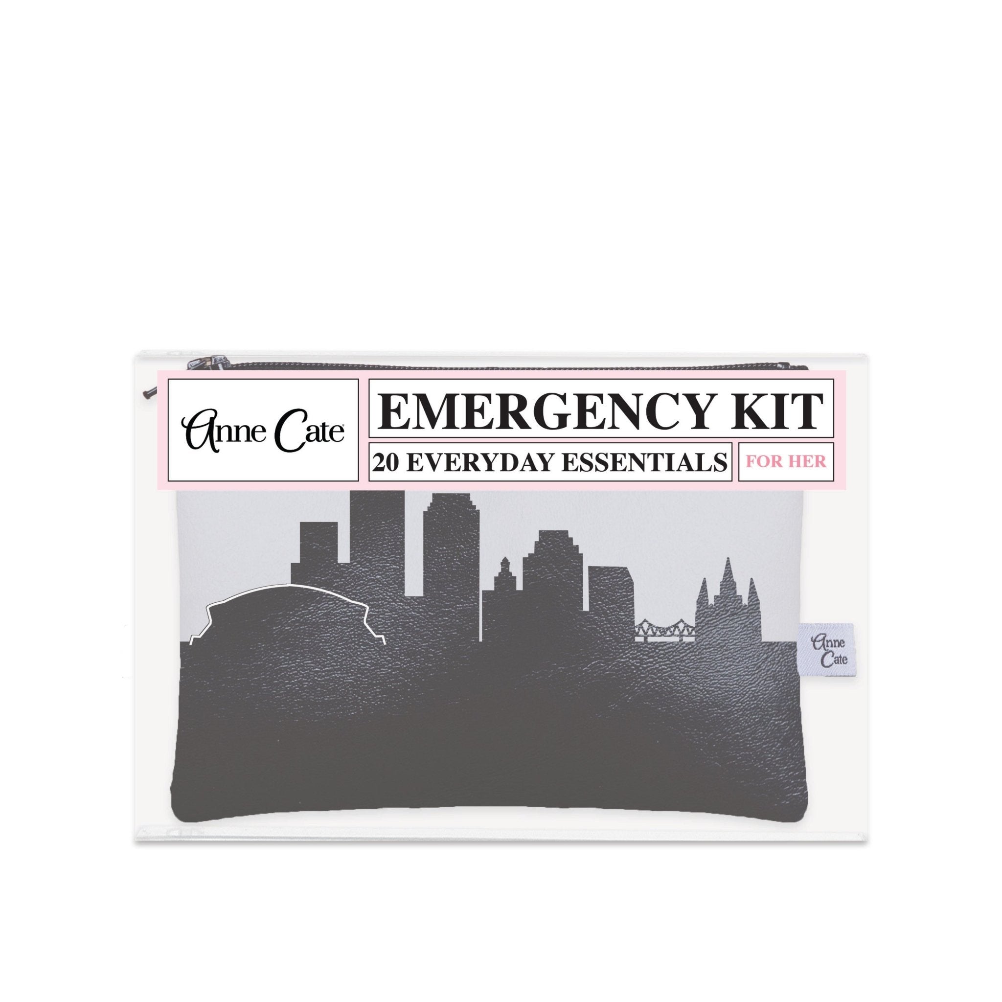 New Orleans LA Skyline Mini Wallet Emergency Kit - For Her - Anne Cate