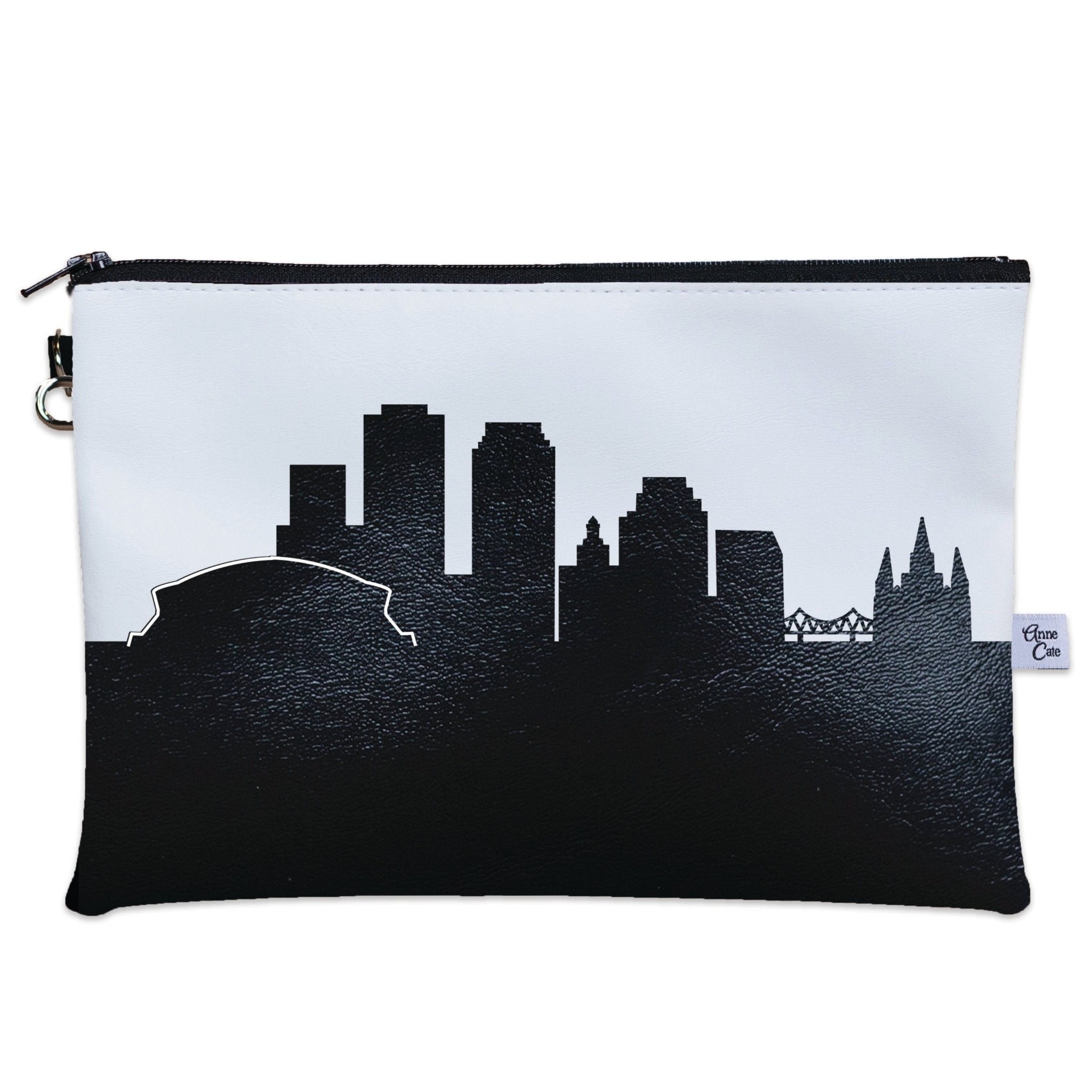 New Orleans LA Skyline Wristlet Clutch Purse - Anne Cate