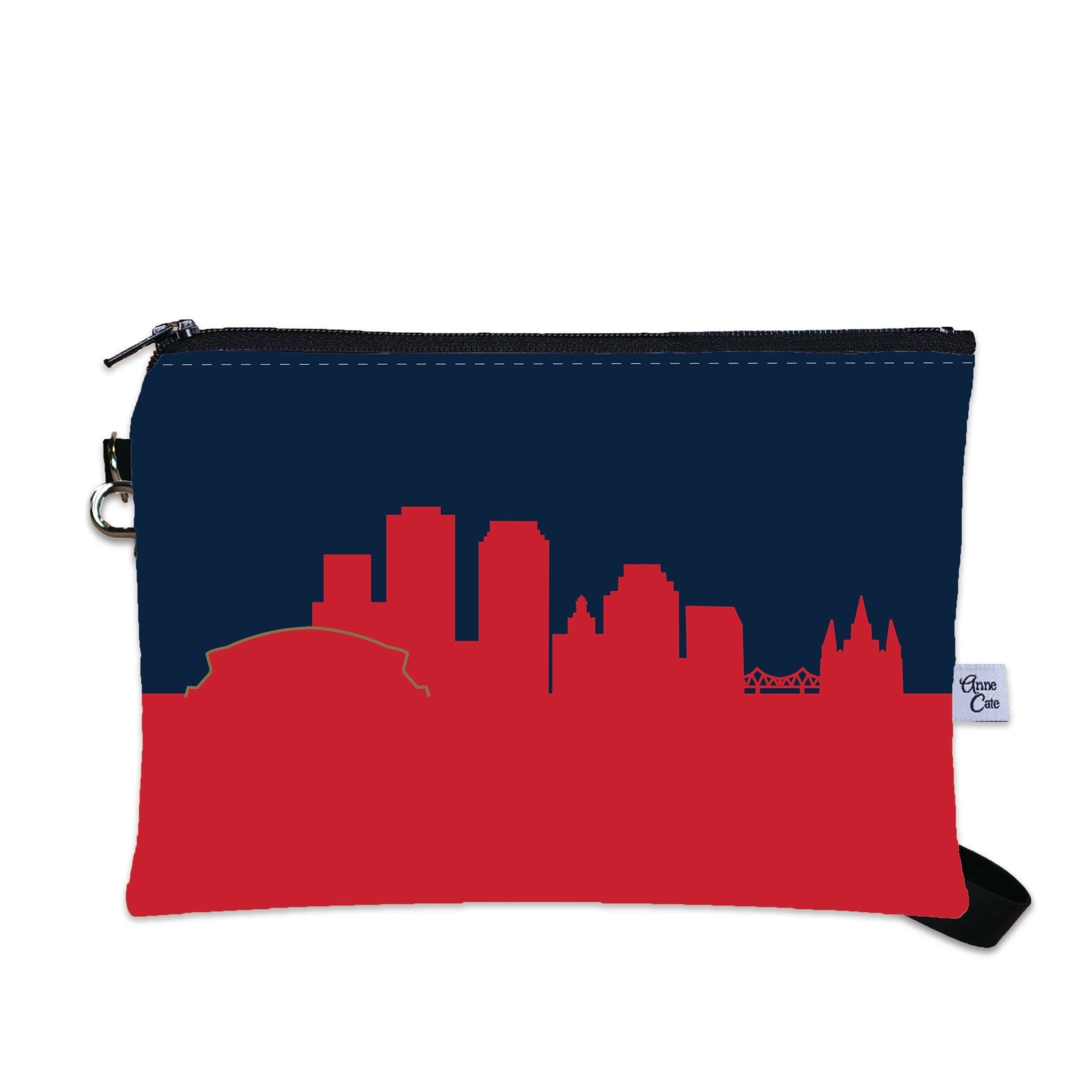 New Orleans Pelicans Basketball Arena Skyline Game Day Wristlet - Anne Cate