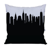 New York City NY Skyline Large Throw Pillow - Anne Cate