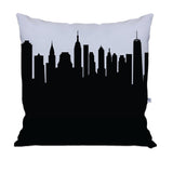New York City NY Skyline Large Throw Pillow