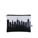 New York City NY Skyline Vegan Leather Mini Wallet