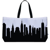 New York City NY Skyline Weekender Tote - Anne Cate